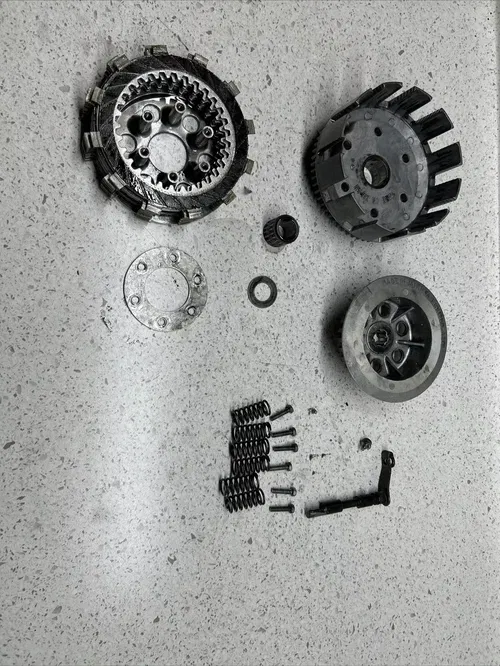 1986 Kawasaki kx125 KX 125 Pressure Plate Clutch Disk Basket