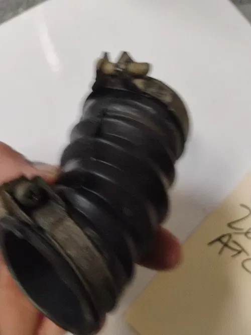 👀 Honda ATC200S ATC185S ATC 200 air box to frame rubber boot tube Hose Oem