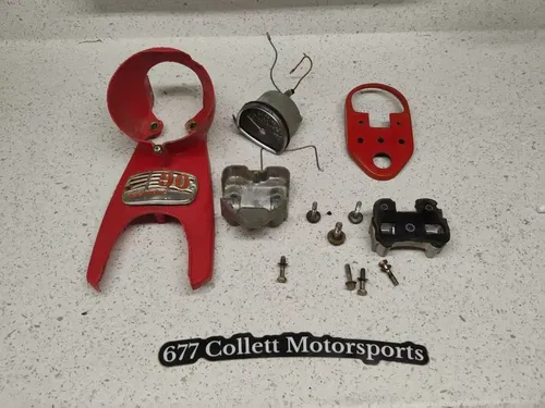 1968 HONDA TRAIL CT 90 OEM SPEEDOMETER  W’ Gasket And Mounting Plate