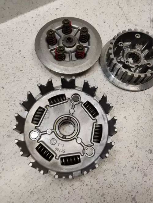 1998 1999 2000 YAMAHA WR 400 PLATES DISK WORKING CLUTCH ASSEMBLY WR400 YZ400 YZ