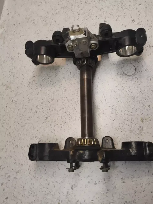 1985-2005 Kawasaki KLR600 KLR 250 Triple Tree Top Brace Handlebar Clamps Forks
