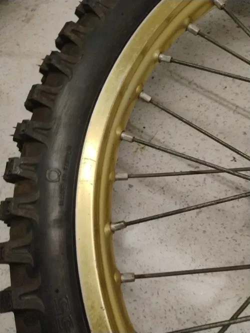 1986 Yamaha YZ490 OEM Front Wheel YZ 125 250 490 86 Unused Tire