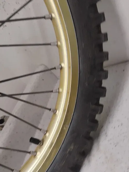 1986 Yamaha YZ490 OEM Front Wheel YZ 125 250 490 86 Unused Tire