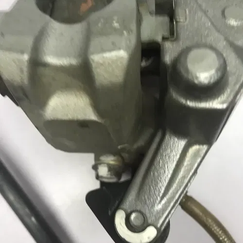 2009 KAWASAKI 06-09 KX250F STAINLESS REAR BACK BRAKE CALIPER MASTER LEVER LINE