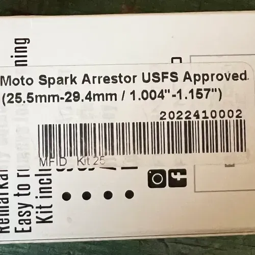 Fisch Moto Spark Arrestor Kit25 