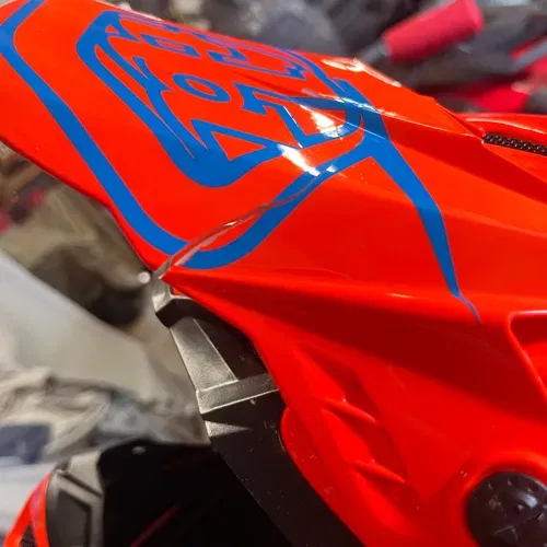 Troy Lee Design GP Helmet XL (has Cracked Visor)