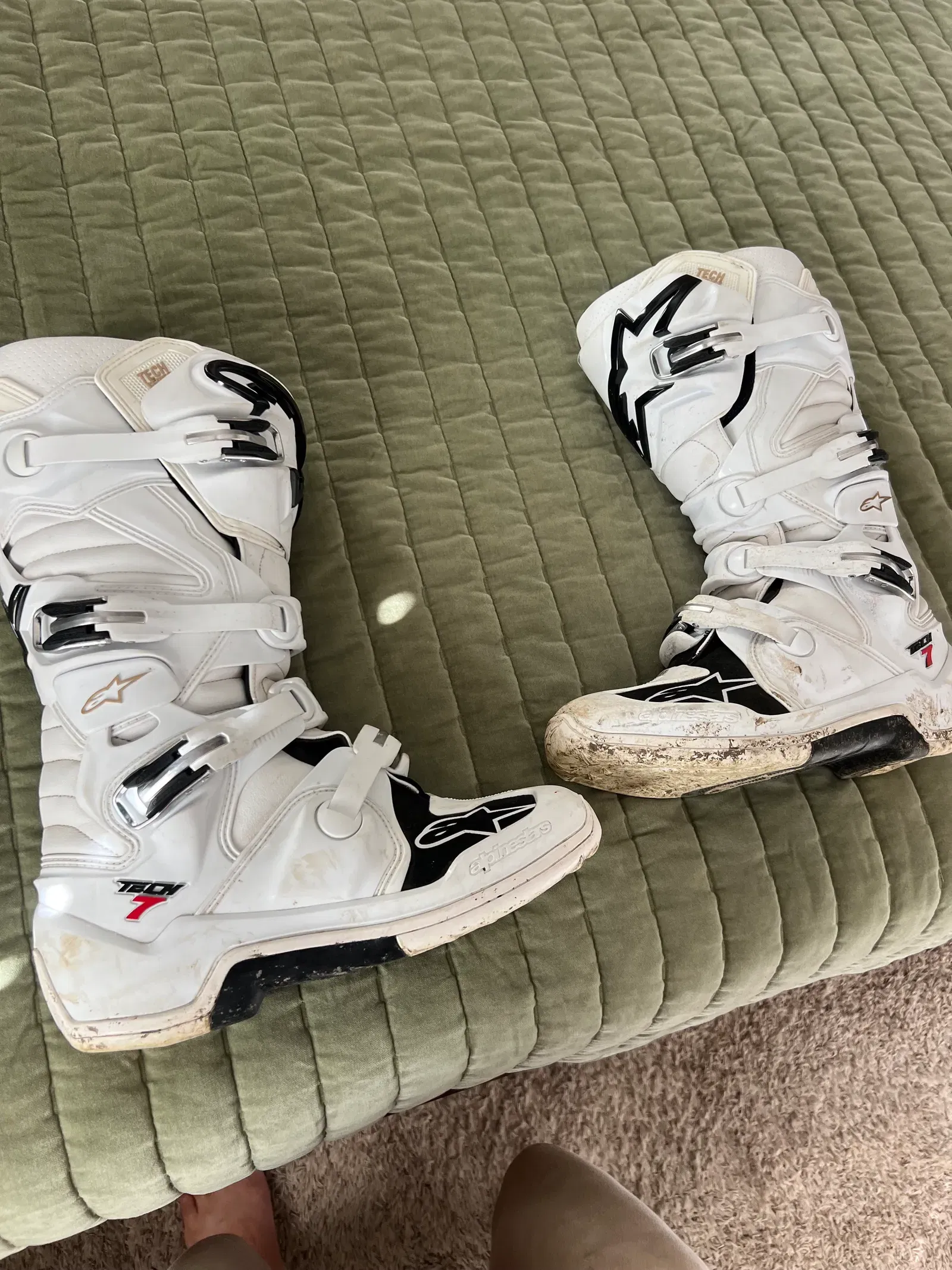 alpinestars tech 7 white