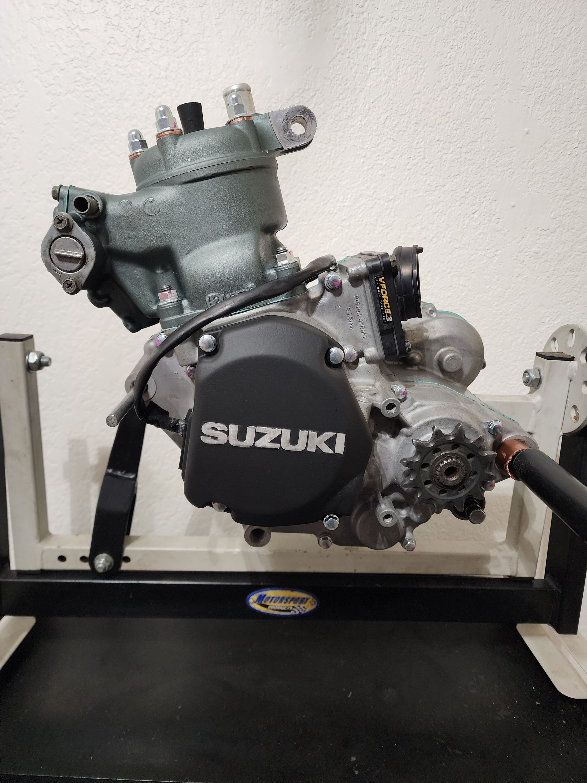 01 SUZUKI Rm125  Motor