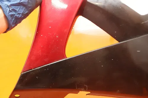 2007 2008 SUZUKI GSXR 1000 OEM LEFT MID UPPER SIDE FAIRING COWL PLASTIC