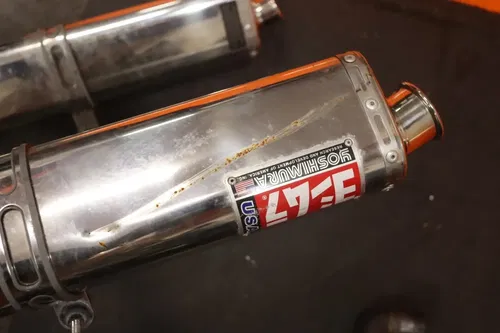 2003-2007 SUZUKI SV1000S YOSHIMURA EXHAUST PIPE MUFFLER SLIP ON CAN SILENCER