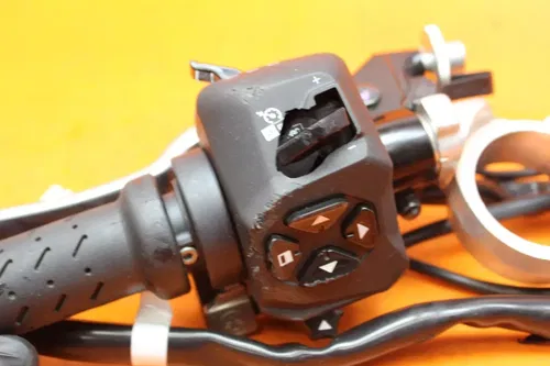 21-24 APRILIA RSV4 1100 V4 OEM LEFT CLIP ON HANDLEBAR W SWITCHES