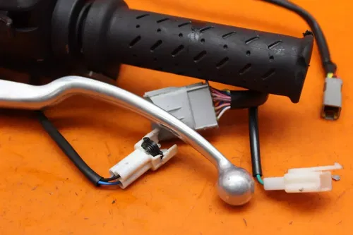 21-24 APRILIA RSV4 1100 V4 OEM LEFT CLIP ON HANDLEBAR W SWITCHES