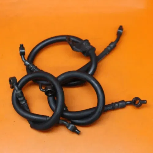 2007-2008 KAWASAKI NINJA ZX6R OEM FRONT AND REAR  BRAKE CALIPER HOSES LINES