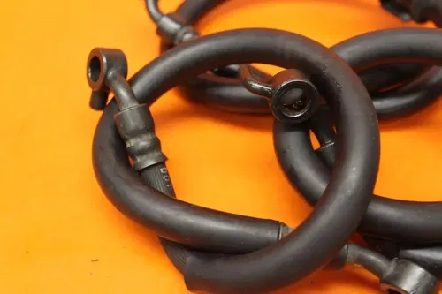 2007-2008 KAWASAKI NINJA ZX6R OEM FRONT AND REAR  BRAKE CALIPER HOSES LINES