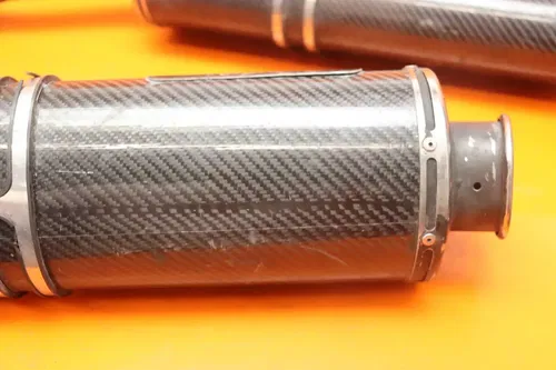 04-06 YAMAHA YZF R1 DEVIL MAGNUM CF EXHAUST PIPE MUFFLER SLIP ON CAN SILENCERS