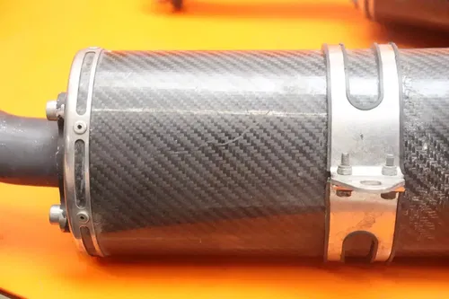 04-06 YAMAHA YZF R1 DEVIL MAGNUM CF EXHAUST PIPE MUFFLER SLIP ON CAN SILENCERS