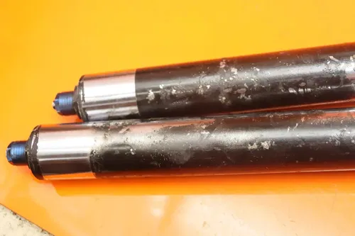06-09 YAMAHA YZF R6S 03-04 R6 OEM FRONT FORKS SHOCK SUSPENSION SET PAIR