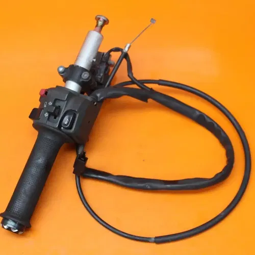 2000 KAWASAKI NINJA ZX12R OEM LEFT CLIP ON HANDLEBAR W SWITCHES 46003-1480