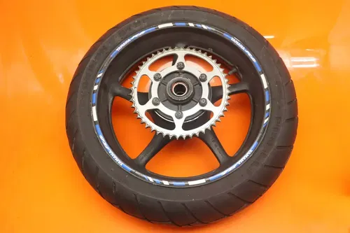 06-09 YAMAHA YZF R6S 03-05 R6 OEM REAR WHEEL BACK RIM W TIRE