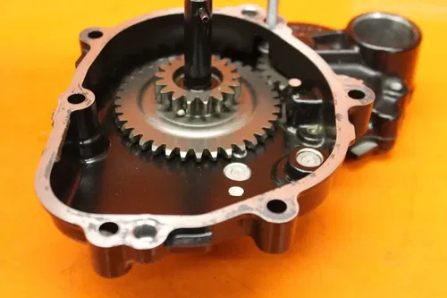 07-08 KAWASAKI ZX6R OEM RIGHT STARTER COVER BIG / SMALL MOTOR ENGINE 14091-0802