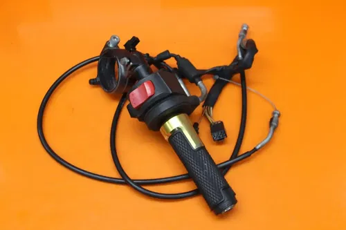 11-24 2013 SUZUKI GSXR750 600 OEM RIGHT CLIP ON HANDLEBAR W SWITCHES