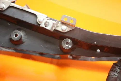 2007-2008 KAWASAKI NINJA ZX6R OEM STRAIGHT REAR SUBFRAME BACK SUB FRAME