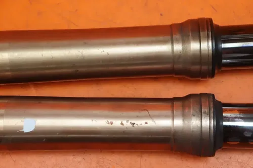 2006-2007 SUZUKI GSXR 600 750 OEM STRAIGHT FRONT FORKS SHOCK SUSPENSION SET PAIR