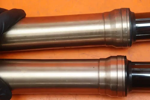 2006-2007 SUZUKI GSXR 600 750 OEM STRAIGHT FRONT FORKS SHOCK SUSPENSION SET PAIR