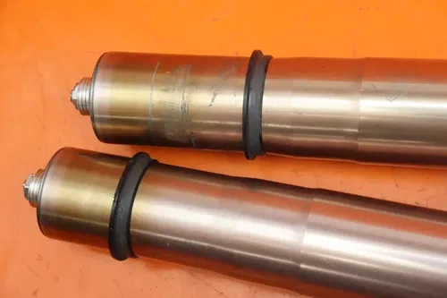 2006-2007 SUZUKI GSXR 600 750 OEM STRAIGHT FRONT FORKS SHOCK SUSPENSION SET PAIR