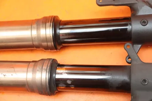 2006-2007 SUZUKI GSXR 600 750 OEM STRAIGHT FRONT FORKS SHOCK SUSPENSION SET PAIR
