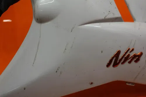 2007 2008 KAWASAKI NINJA ZX6R OEM LEFT MID UPPER SIDE FAIRING COWL PLASTIC
