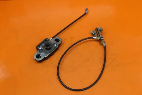 06-11 KAWASAKI NINJA ZX14 OEM REAR AND FRONT PASSENGER SEAT LATCH LOCK ASSEMBLY