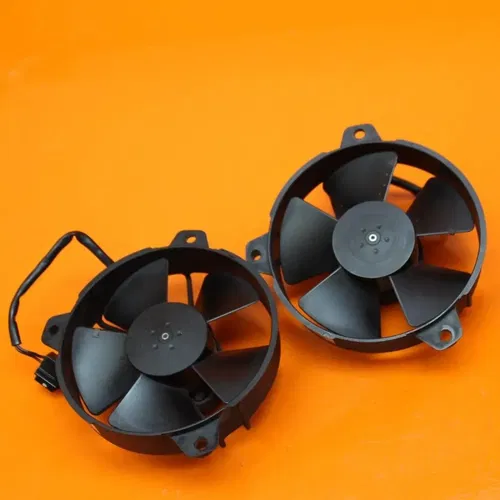 12-15 APRILIA TUONO V4R RSV4 OEM LEFT RIGHT ENGINE RADIATOR COOLING FAN SET