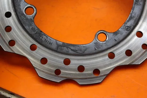 2022 HONDA CB500F OEM STRAIGHT REAR ROTOR BACK BRAKE DISC WITH ABS RING