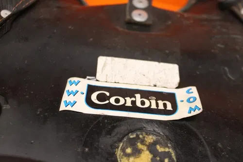 06-09 2007 YAMAHA YZF R6S CORBIN FRONT DRIVERS SEAT PAD SADDLE PILLION NO RIPS