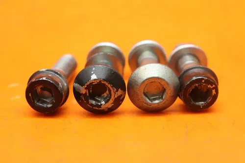 04-07 HONDA CBR1000RR OEM REAR BACK SUBFRAME SUB FRAME MOUNTING BOLTS HARDWARE