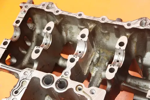 07-08 KAWASAKI NINJA ZX6R OEM LOWER ENGINE BOTTOM CRANKCASE CRANK CASES BLOCK
