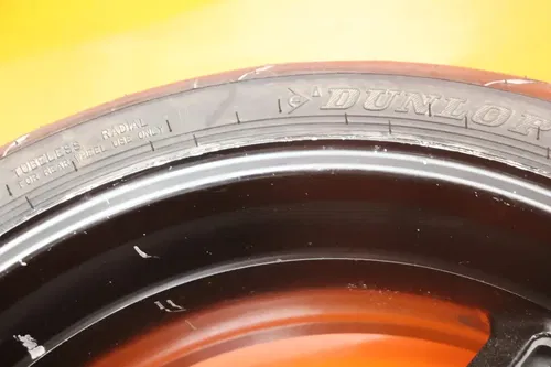 01-04 SUZUKI GSXR 1000 OEM STRAIGHT REAR WHEEL BACK RIM W TIRE