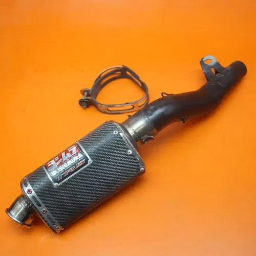 05-06 SUZUKI GSXR 1000 CARBON FIBER YOSHIMURA TRS EXHAUST PIPE MUFFLER SLIP ON