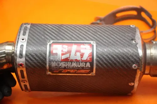 05-06 SUZUKI GSXR 1000 CARBON FIBER YOSHIMURA TRS EXHAUST PIPE MUFFLER SLIP ON