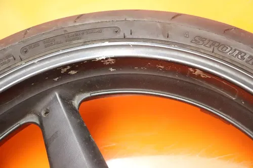 03-05 YAMAHA FZ1 OEM FRONT WHEEL RIM W TIRE