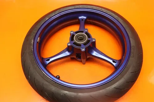 06-07 SUZUKI GSXR 600 750 OEM FRONT WHEEL RIM W TIRE