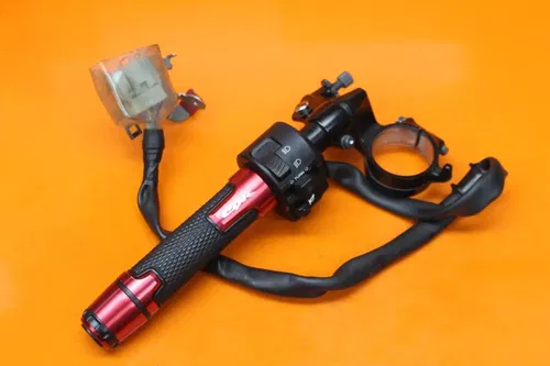 07-25 2021 HONDA CBR 600RR OEM LEFT CLIP ON HANDLEBAR W SWITCHES NICE!