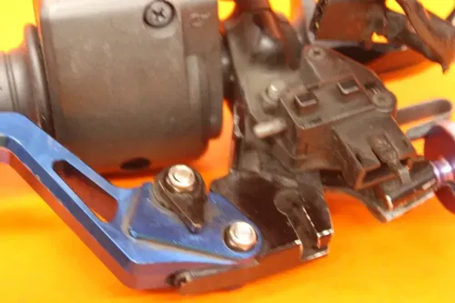 04-10 2009 KAWASAKI NINJA ZX10R OEM LEFT CLIP ON HANDLEBAR W SWITCHES
