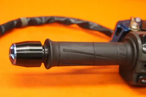 04-10 2009 KAWASAKI NINJA ZX10R OEM LEFT CLIP ON HANDLEBAR W SWITCHES