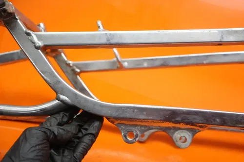 2001 2002 SUZUKI GSXR 1000 OEM CHROME STRAIGHT REAR SUBFRAME BACK SUB FRAME