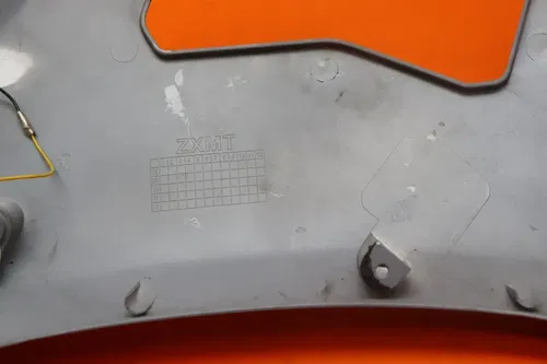2006-2009 YAMAHA YZF R6S ZXMT RIGHT MID UPPER SIDE FAIRING COWL PLASTIC *NICE*