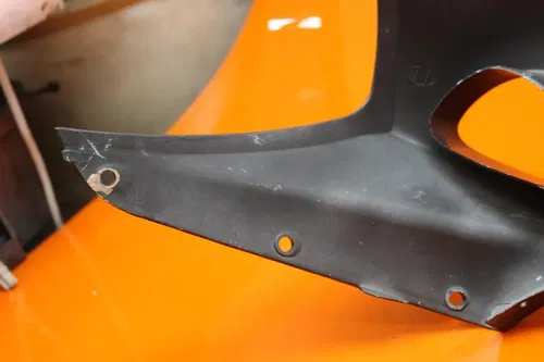 2001 2002 SUZUKI GSXR 1000 ZXMT FRONT UPPER NOSE FAIRING COWL SHROUD