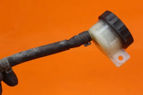 12-16 KAWASAKI NINJA 650 OEM REAR BACK BRAKE MASTER CYLINDER & RESERVOIR TANK