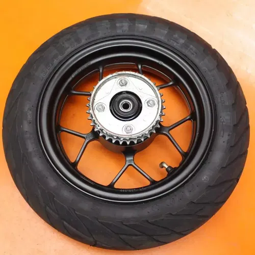 2017-2020 HONDA GROM 125 OEM STRAIGHT REAR WHEEL BACK RIM W TIRE *NICE*